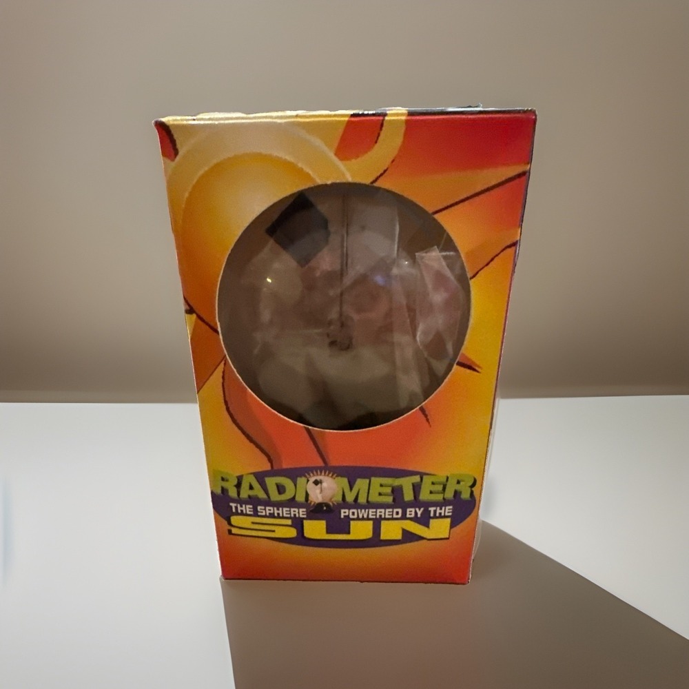 BRAND NEW RADIOMETER The Sphere Powered By The Sun - TEDCO Toys Science Fun NIB